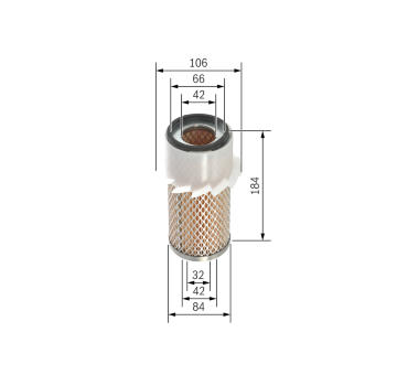 Vzduchový filtr BOSCH F 026 400 337