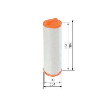 Filtr - sekundární vzduch BOSCH F 026 400 340