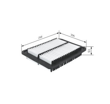 Vzduchový filter BOSCH F 026 400 353