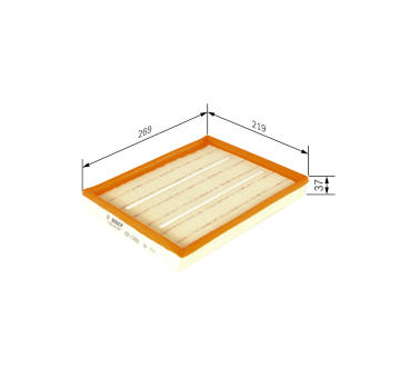 Vzduchový filter BOSCH F 026 400 356