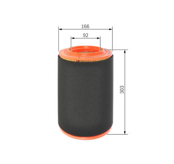 Vzduchový filter BOSCH F 026 400 370
