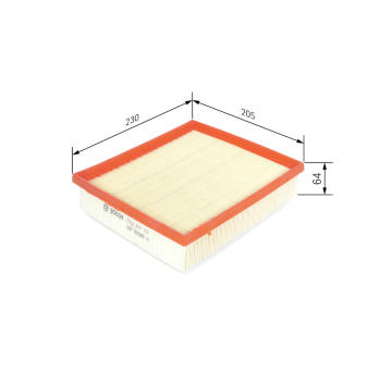 Vzduchový filter BOSCH F 026 400 374