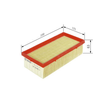 Vzduchový filter BOSCH F 026 400 376