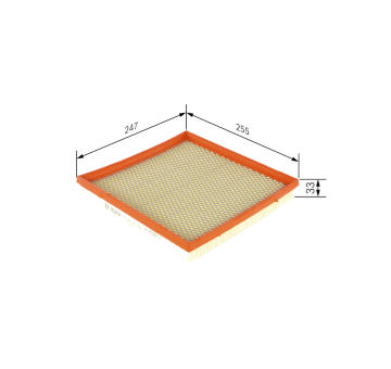 Vzduchový filtr BOSCH F 026 400 385