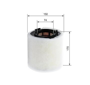 Vzduchový filtr BOSCH F 026 400 391