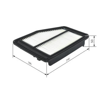 Vzduchový filter BOSCH F 026 400 412