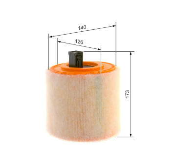 Vzduchový filtr BOSCH F 026 400 436