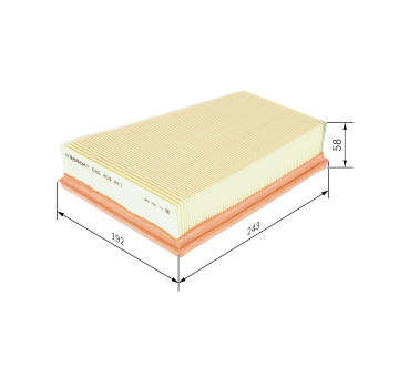 Vzduchový filter BOSCH F 026 400 441