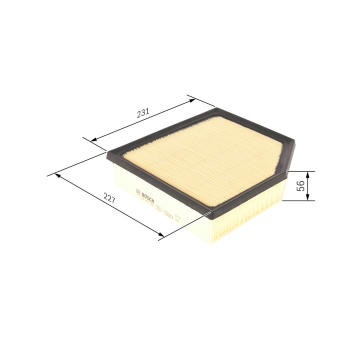 Vzduchový filter BOSCH F 026 400 456