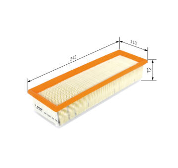 Vzduchový filtr Bosch F026400459