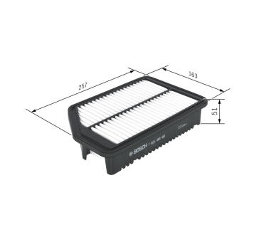 Vzduchový filter BOSCH F 026 400 481