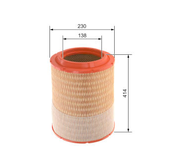 Vzduchový filtr BOSCH F 026 400 486