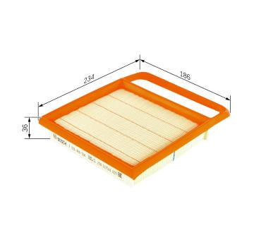 Vzduchový filtr Bosch F026400504