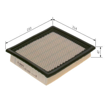 Vzduchový filtr BOSCH F 026 400 518