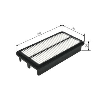 Vzduchový filter BOSCH F 026 400 521