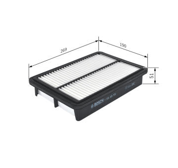 Vzduchový filter BOSCH F 026 400 530