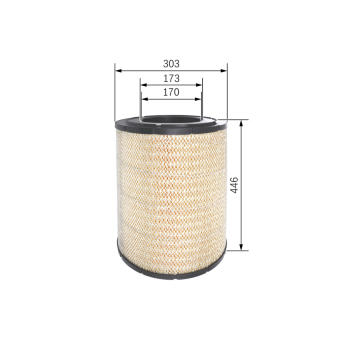 Vzduchový filter BOSCH F 026 400 554