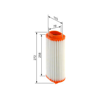 Vzduchový filter BOSCH F 026 400 578
