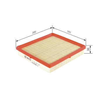 Vzduchový filter BOSCH F 026 400 581