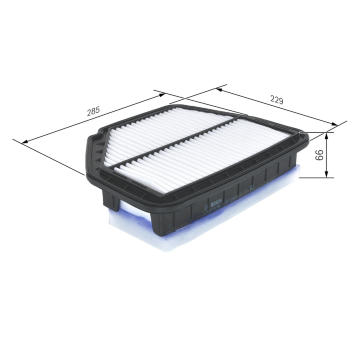 Vzduchový filter BOSCH F 026 400 585