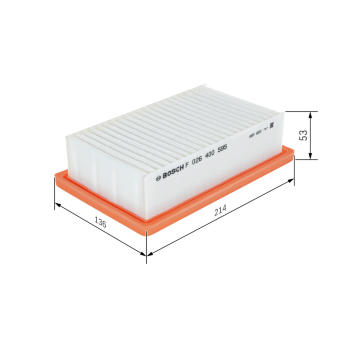 Vzduchový filter BOSCH F 026 400 595