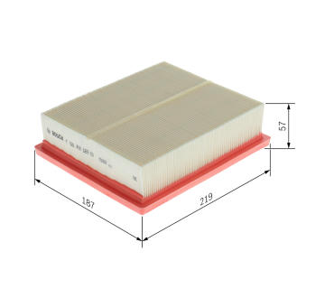 Vzduchový filter BOSCH F 026 400 669