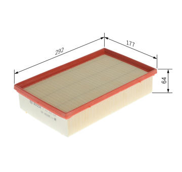 Vzduchový filter BOSCH F 026 400 698