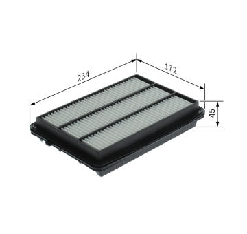Vzduchový filter BOSCH F 026 400 727