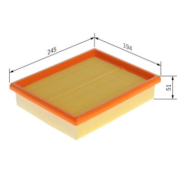 Vzduchový filter BOSCH F 026 400 849