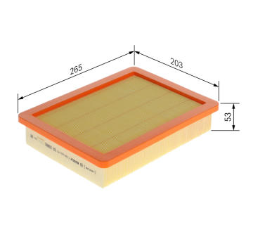 Vzduchový filter BOSCH F 026 400 875