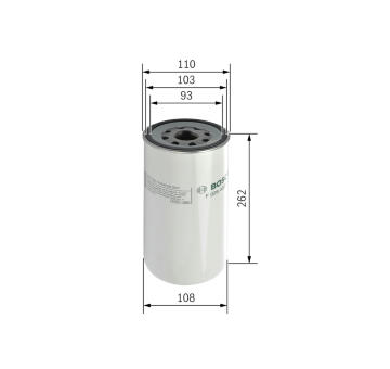 Palivový filter BOSCH F 026 402 017