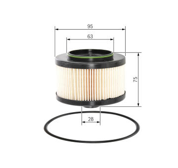 Palivový filter BOSCH F 026 402 083