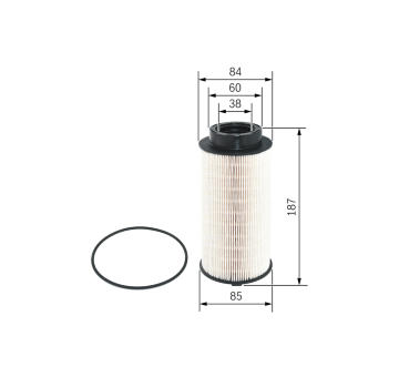 Palivový filter BOSCH F 026 402 100