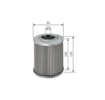 Palivový filter BOSCH F 026 402 142