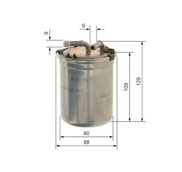 Palivový filter BOSCH F 026 402 188
