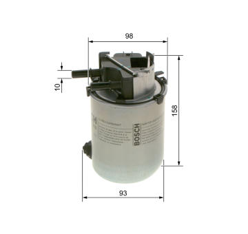 Palivový filtr BOSCH F 026 402 218