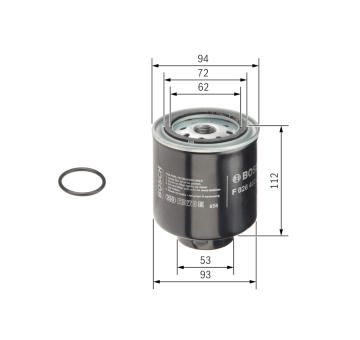Palivový filtr BOSCH F 026 402 223