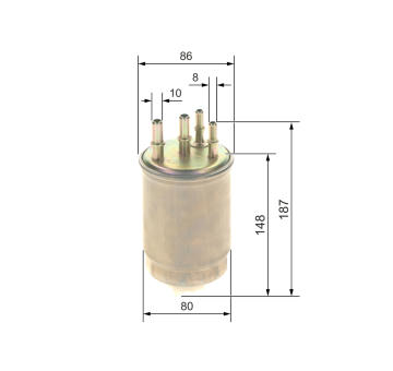 Palivový filtr BOSCH F 026 402 244