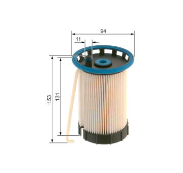 Palivový filter BOSCH F 026 402 248