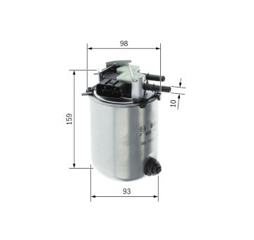 Palivový filtr BOSCH F 026 402 288