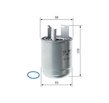 Palivový filter BOSCH F 026 402 289