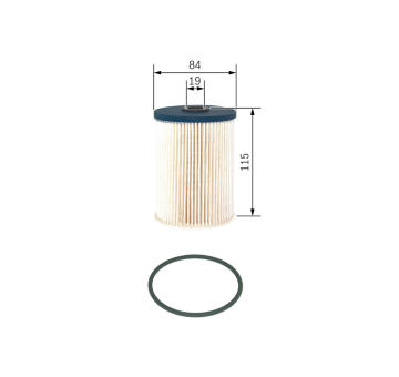 Palivový filter BOSCH F 026 402 801