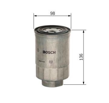 palivovy filtr BOSCH F 026 402 831