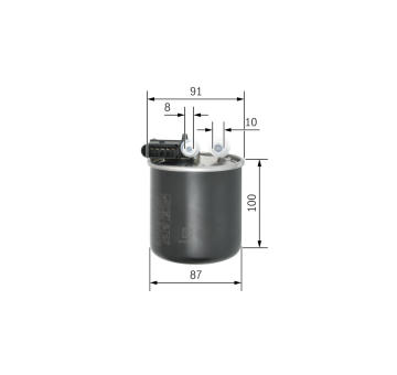 palivovy filtr BOSCH F 026 402 838