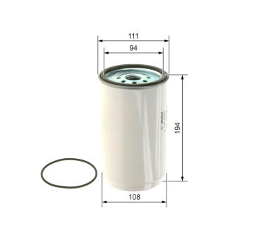 Palivový filter BOSCH F 026 402 865
