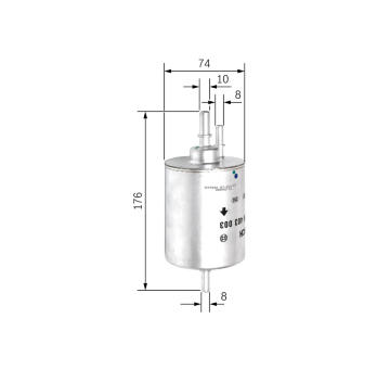 Palivový filter BOSCH F 026 403 003