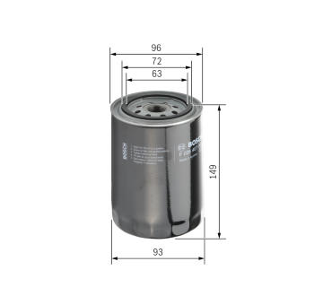 Olejový filter BOSCH F 026 407 004