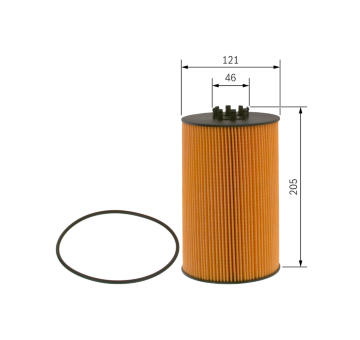 Olejový filter BOSCH F 026 407 051