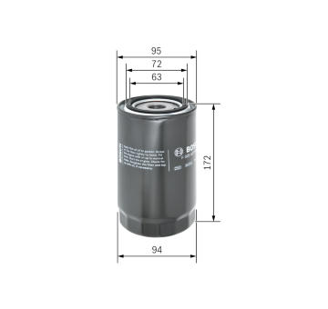 Olejový filtr Bosch F026407081