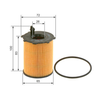Olejový filtr BOSCH F 026 407 082